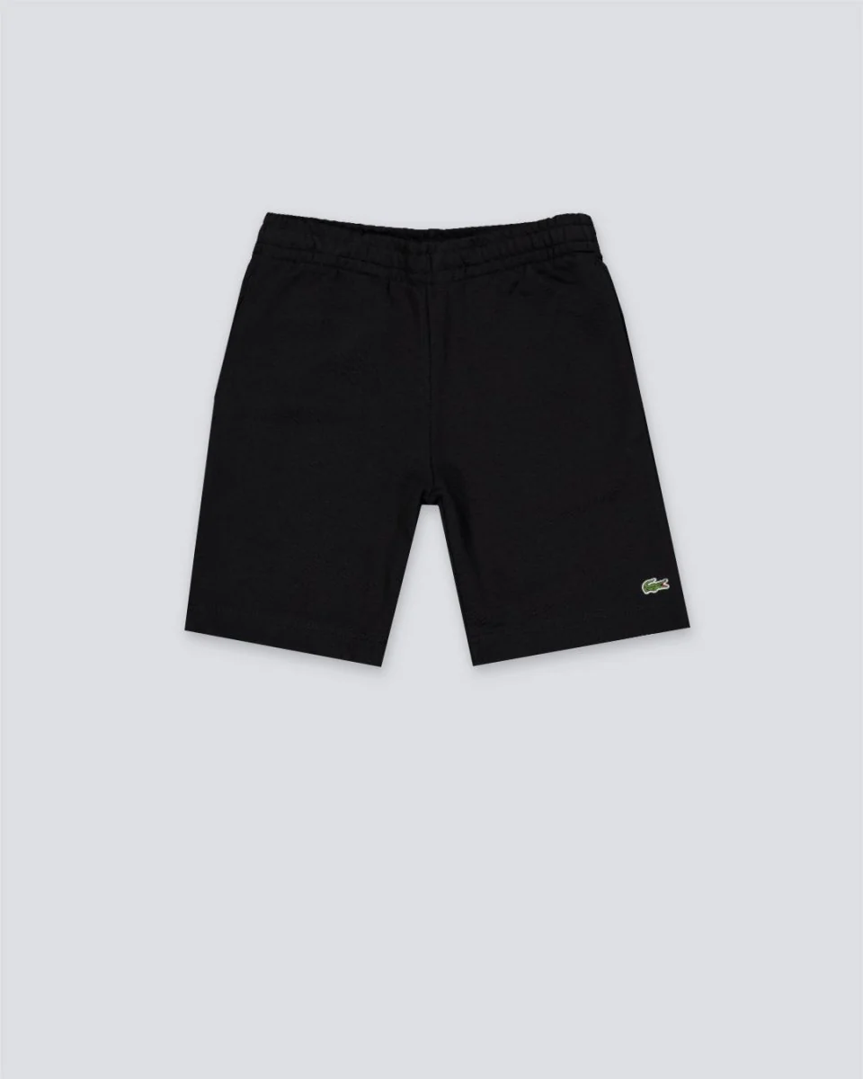 Pantalón Corto Lacoste Regular Fit Cotton Negro Hombre