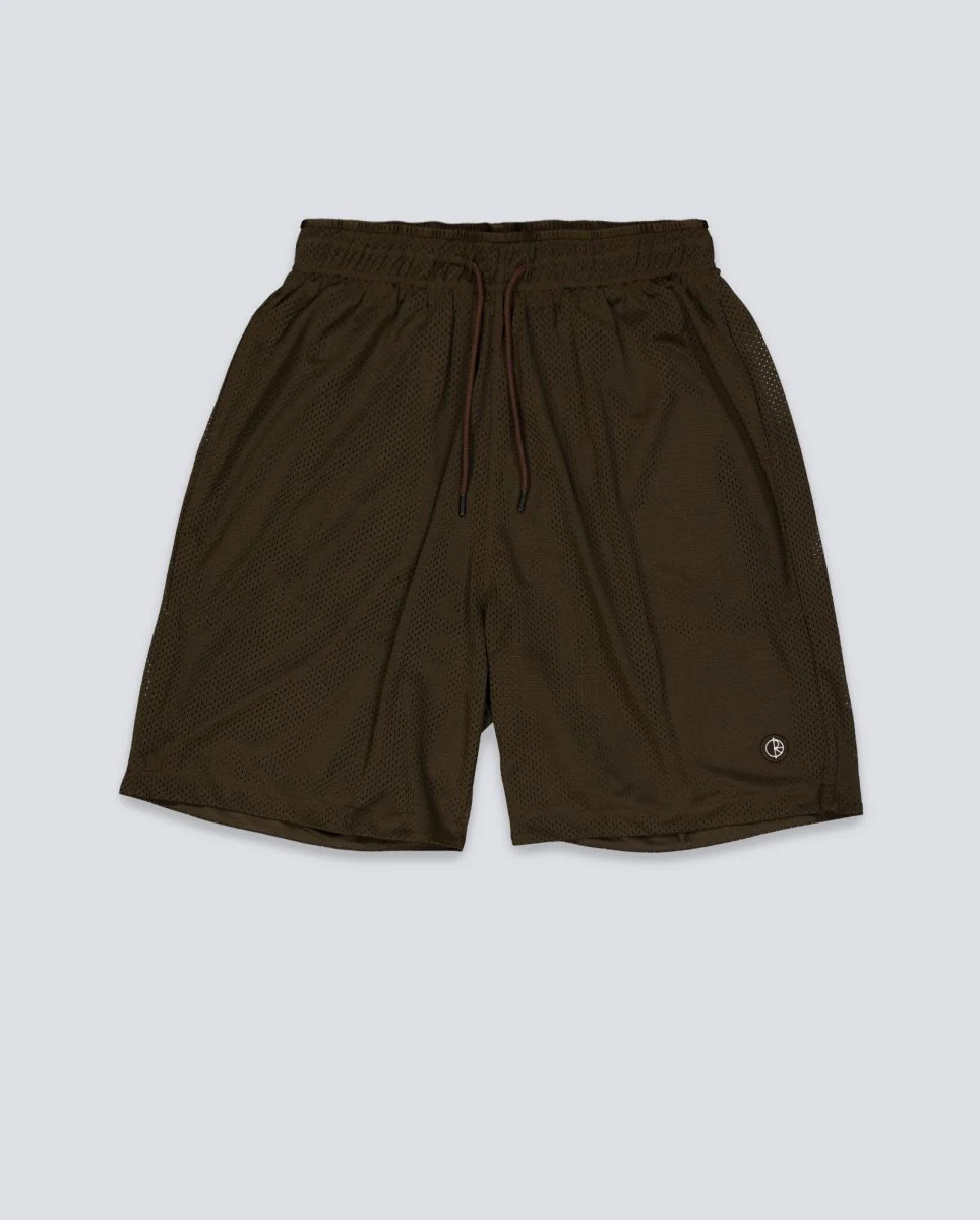 Pantalón Corto Polar Skate Co Ray Marrón Hombre