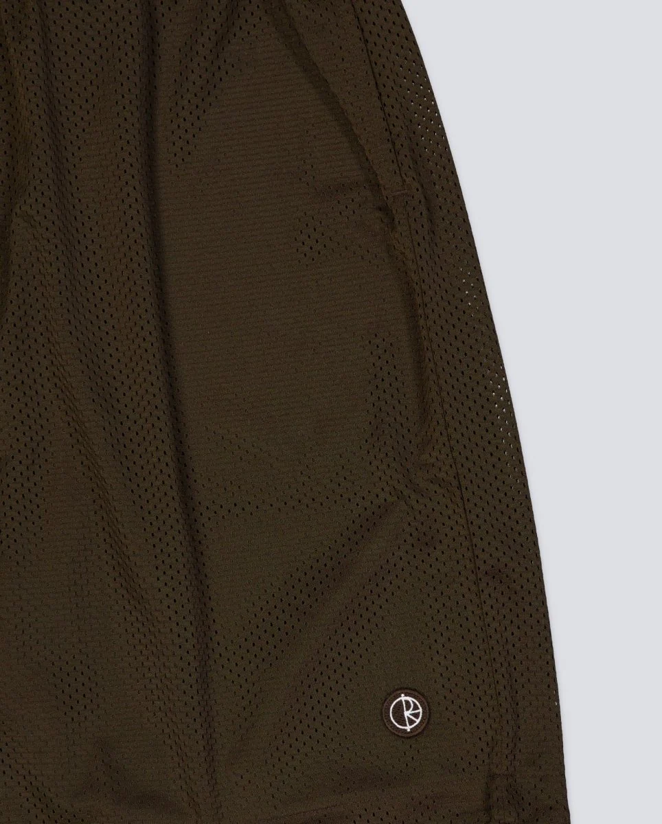 Pantalón Corto Polar Skate Co Ray Marrón Hombre - Image 2