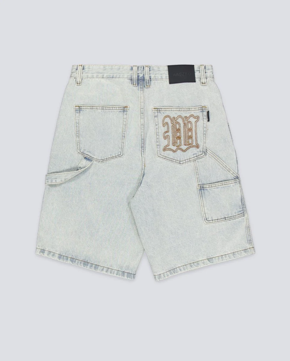 Pantalón Corto Wasted Paris Signature Hammer Azul Claro Hombre - Image 3
