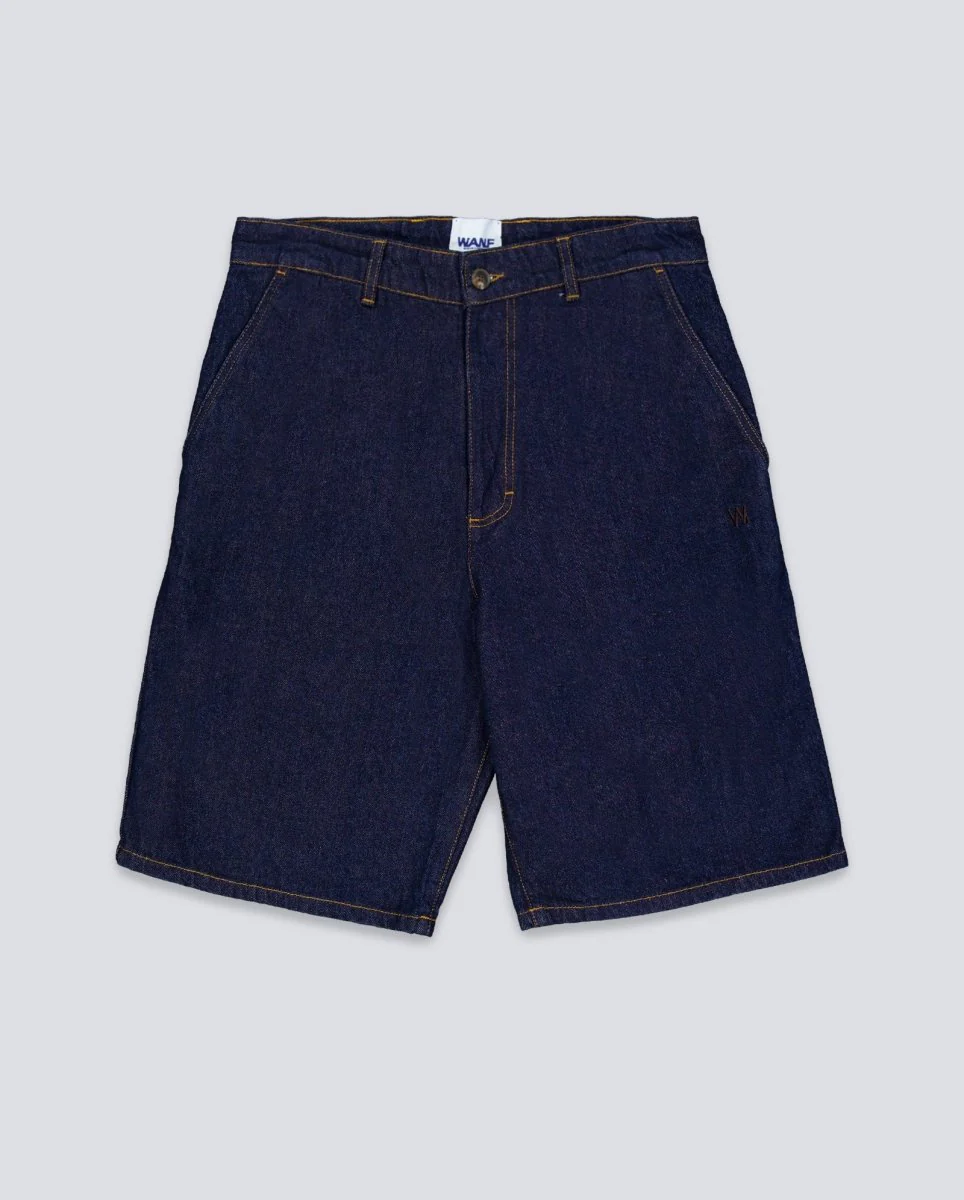Pantalón Corto We Are Not Friends Denim Chino Azul Hombre