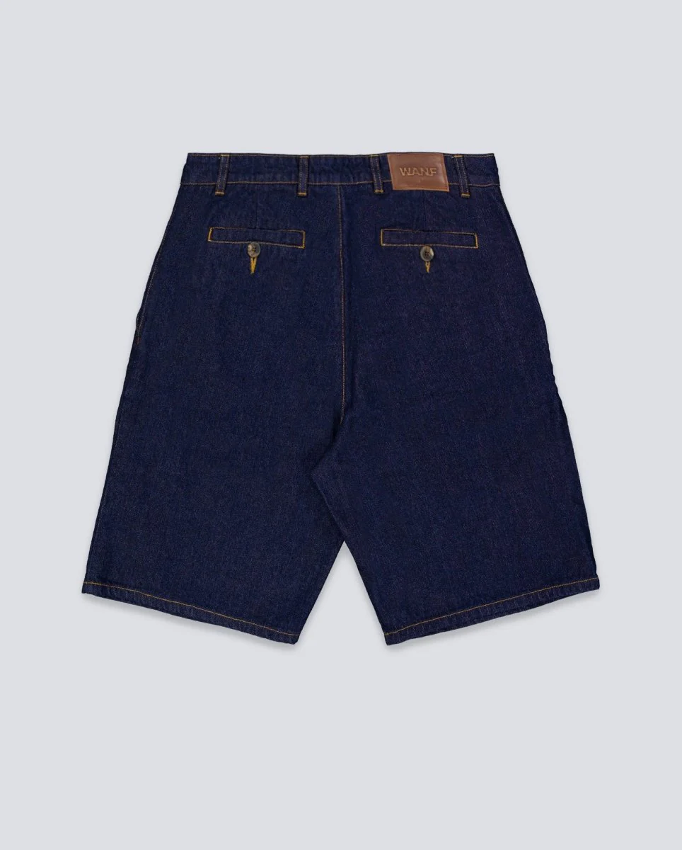 Pantalón Corto We Are Not Friends Denim Chino Azul Hombre - Image 3