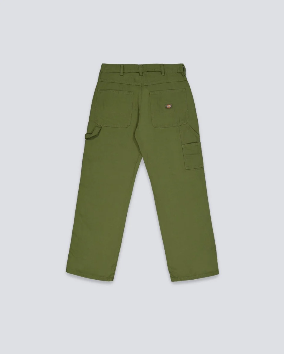 Pantalón Dickies Canvas Carpenter Lighweight Verde Hombre - Image 3