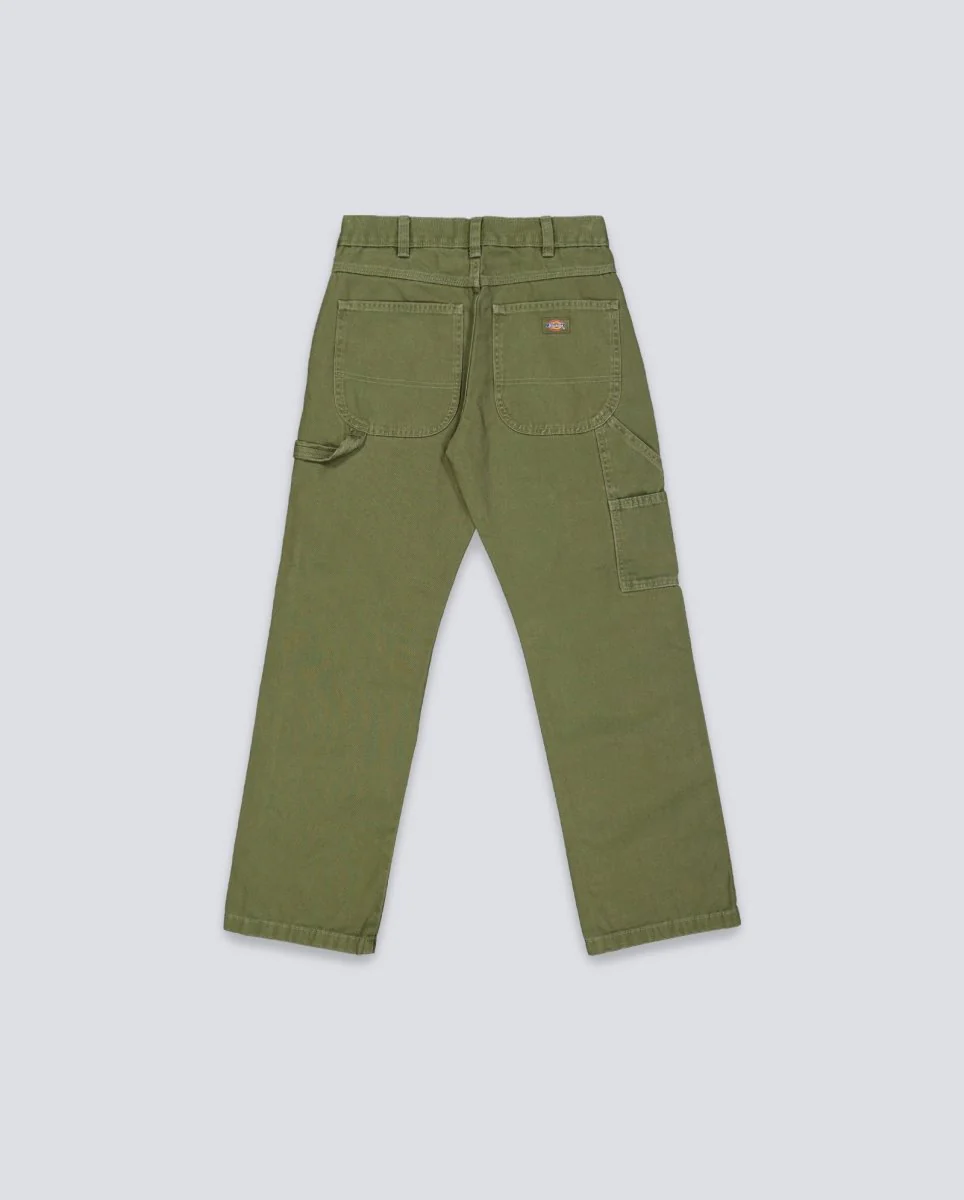 Pantalón Dickies Regular Canvas Carpenter Verde Hombre - Image 3