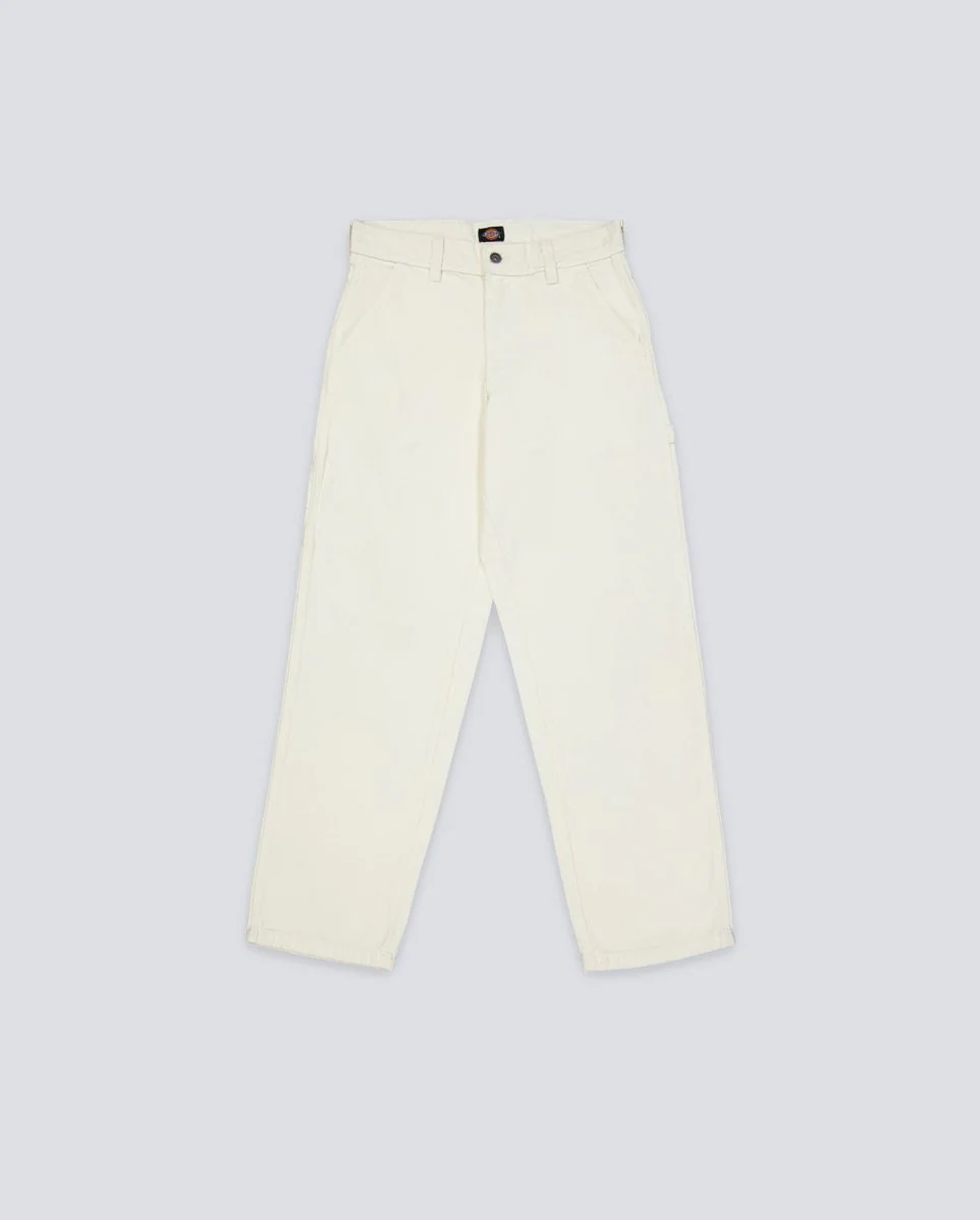 Pantalón Dickies Stevensville Carpenter Blanco Mujer