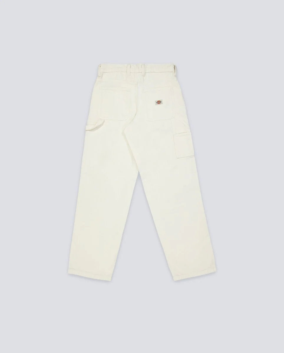 Pantalón Dickies Stevensville Carpenter Blanco Mujer - Image 3