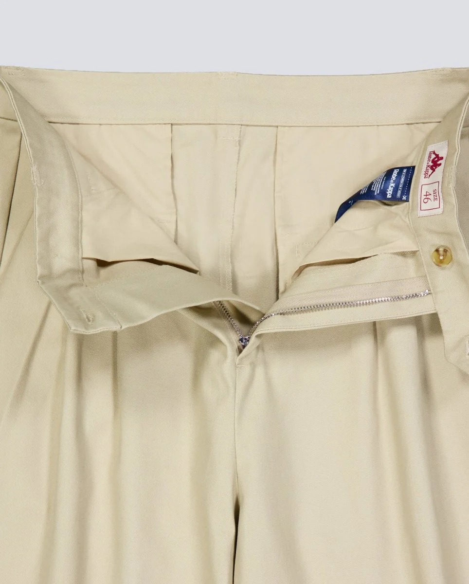 Pantalón Kappa Robe Giovani Brizzu Beige Gris Hombre - Image 5