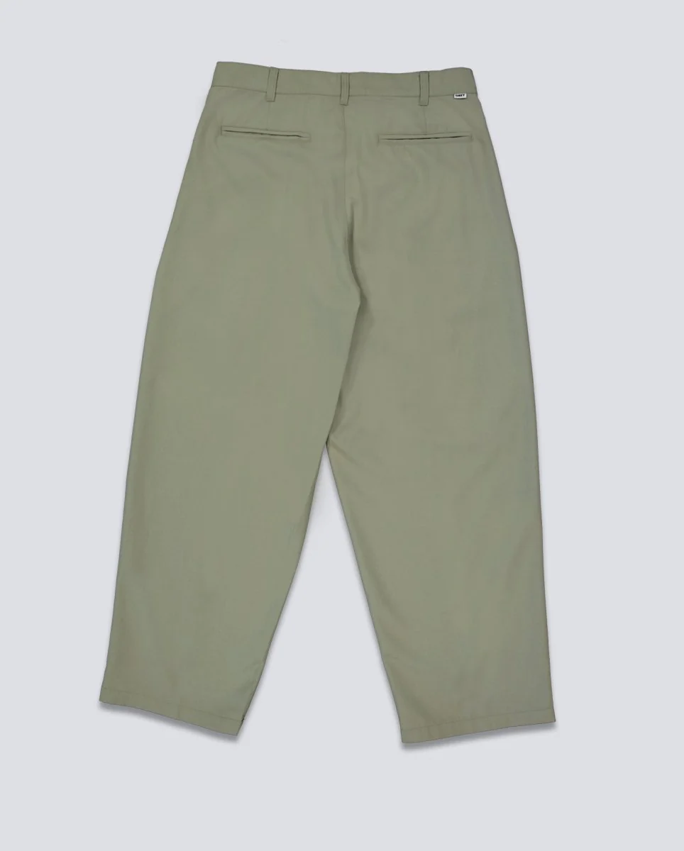 Pantalón Largo Plisado Obey Caqui Unisex 142020270-DSG - Image 6