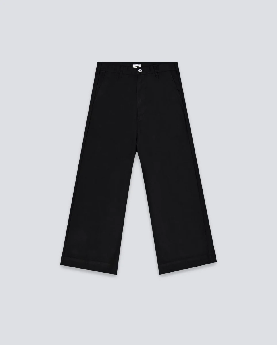 Pantalón Obey Oliver Pleated Negro Hombre
