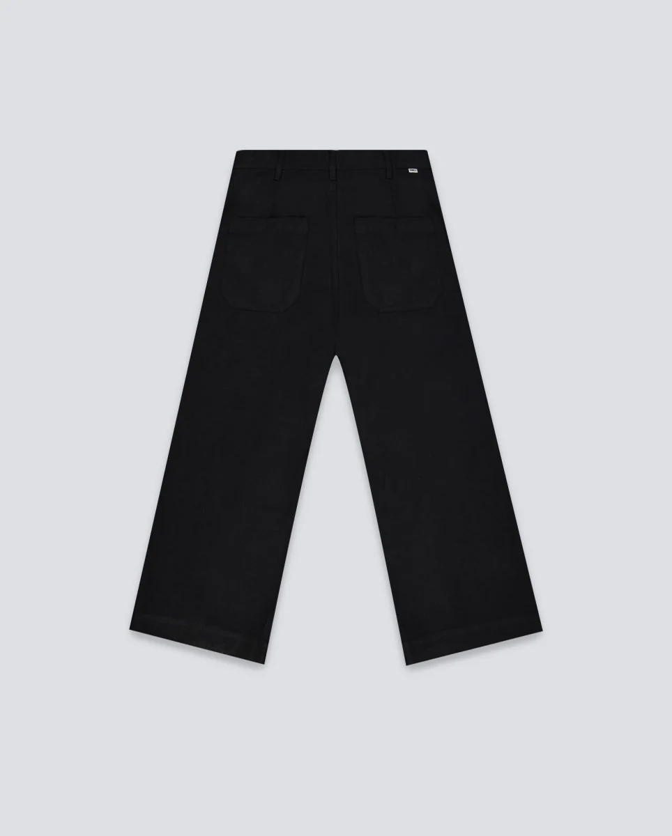 Pantalón Obey Oliver Pleated Negro Hombre - Image 3