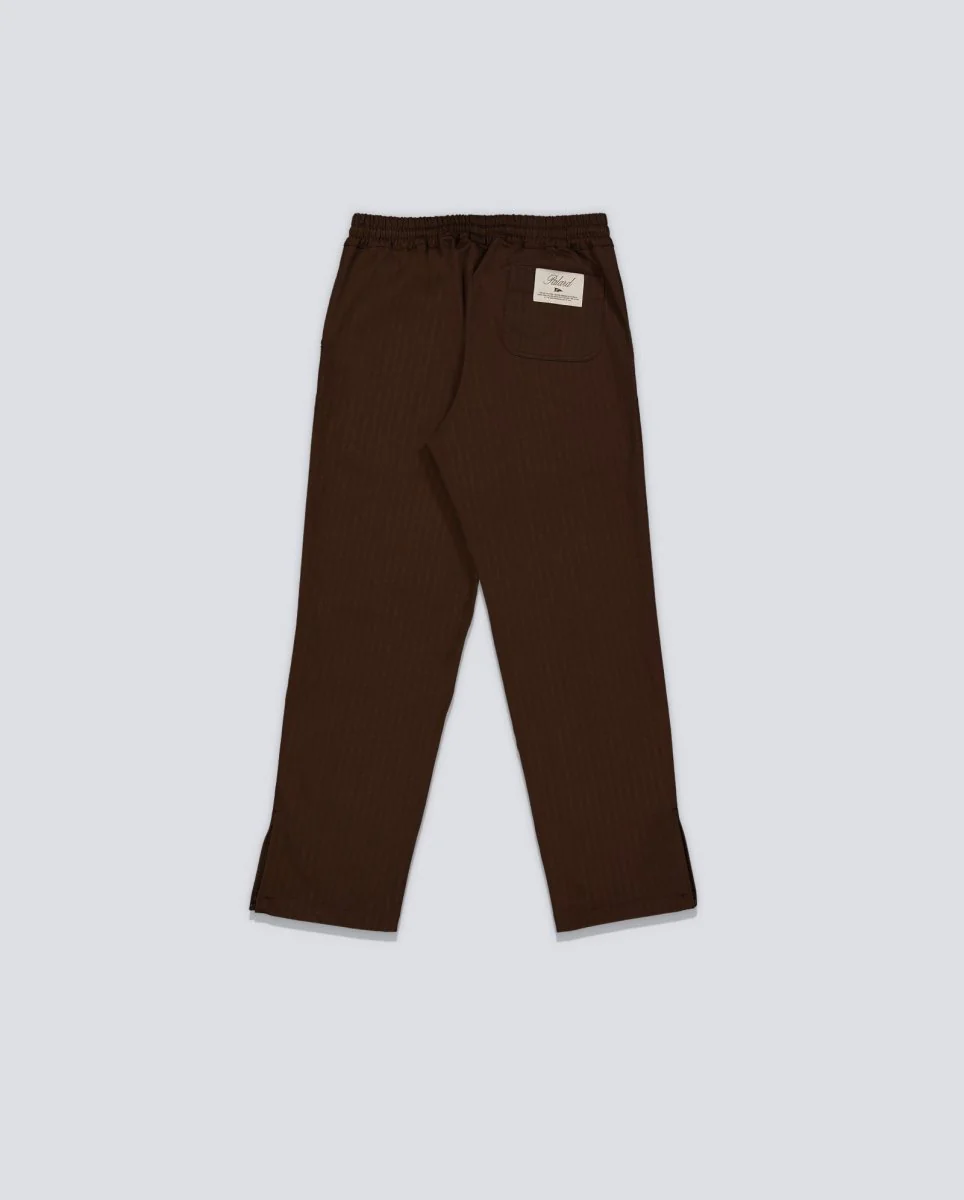 Pantalón Palard Victoria Herringbone Marrón Unisex - Image 2