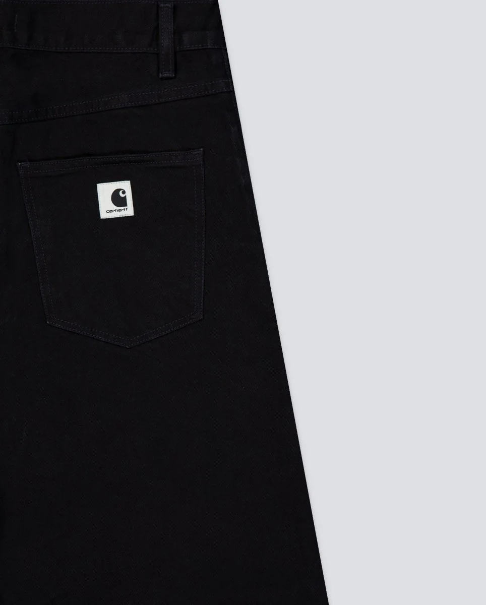Pantalón Vaquero Baggy Carhartt Wip Brandon Negro Mujer - Image 2