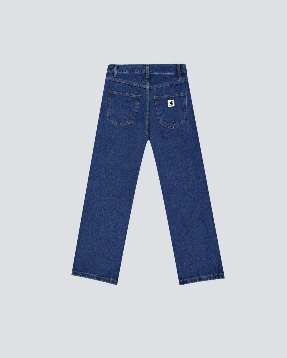 Pantalón Vaquero Carhartt Wip Brandon Azul Mujer - Image 3