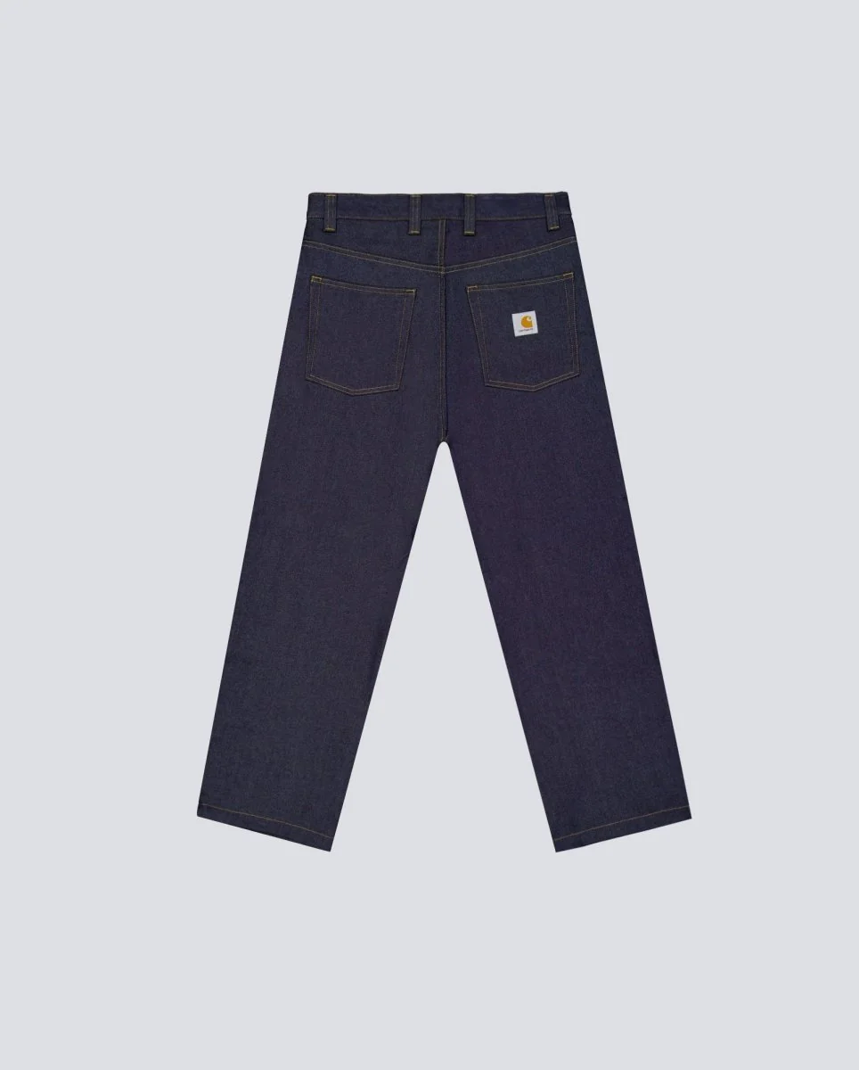 Pantalón Vaquero Carhartt Wip Brandon Azul Oscuro Hombre - Image 3
