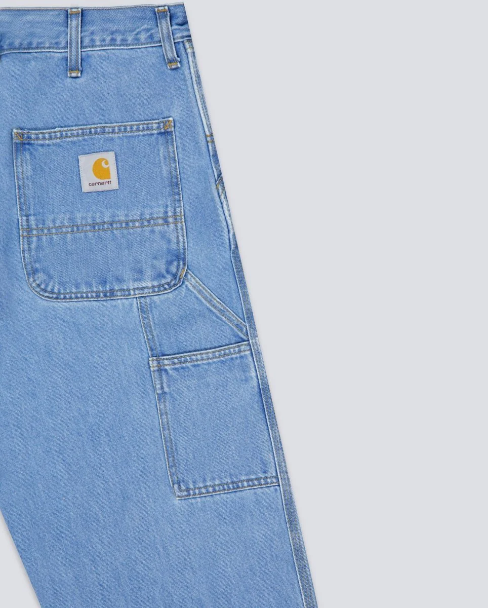 Pantalón Vaquero Carhartt Wip Single Knee Azul Claro Hombre - Image 2