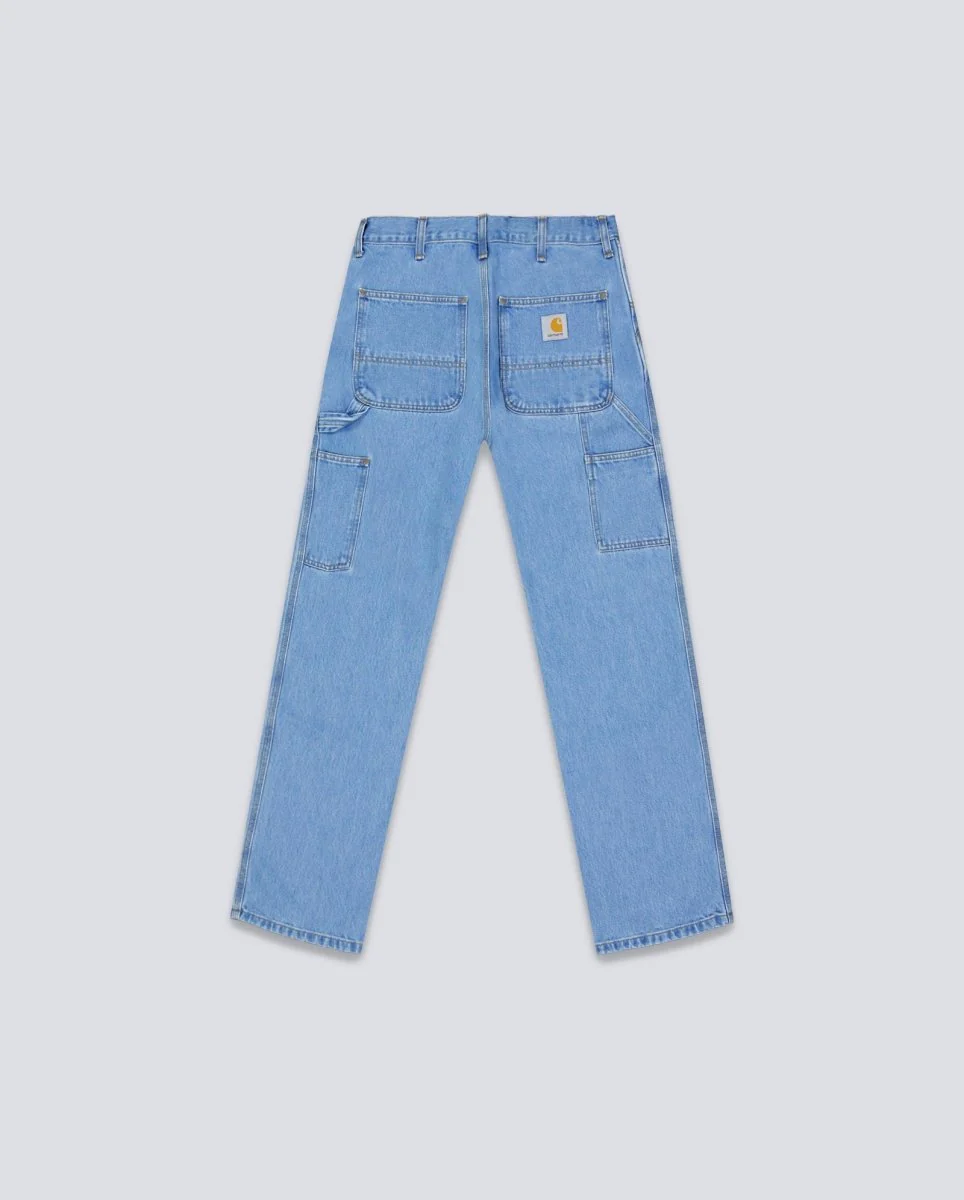 Pantalón Vaquero Carhartt Wip Single Knee Azul Claro Hombre - Image 3