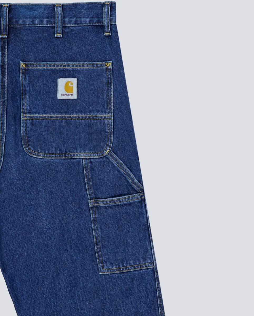 Pantalón Vaquero Carhartt Wip Single Knee Azul Hombrea - Image 2