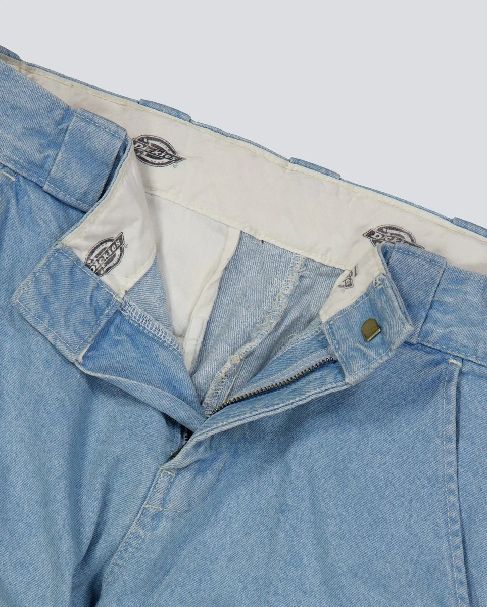 Pantalón Vaquero Dickies 877 Barrel Leg Work Azul Vintage Hombre - Image 3