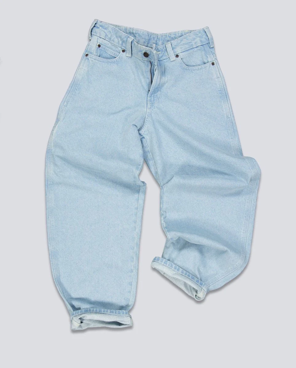 Pantalón Vaquero Dickies 957 Loose Tapered Work Jeans Azul Claro Mujer - Image 2