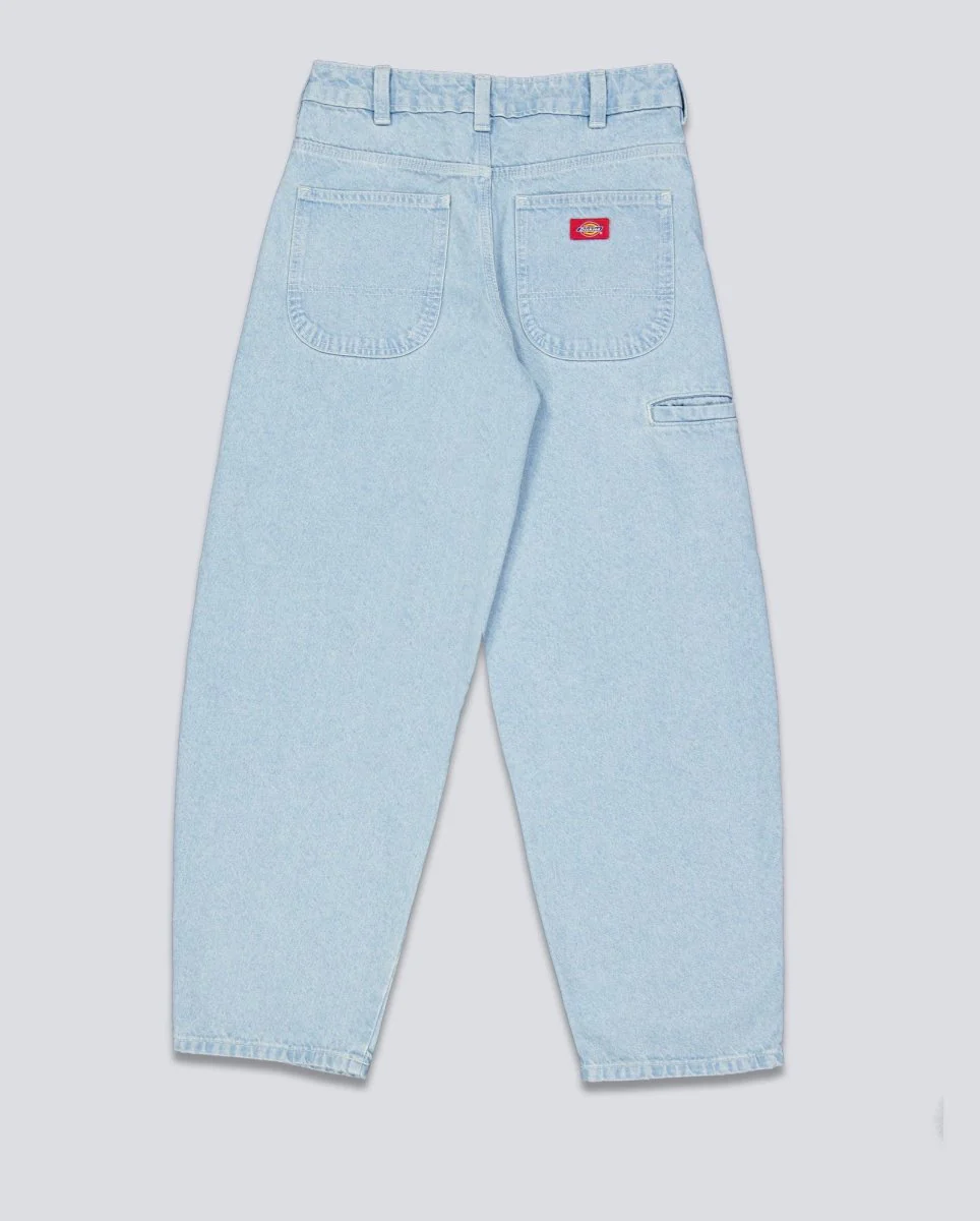 Pantalón Vaquero Dickies 957 Loose Tapered Work Jeans Azul Claro Mujer - Image 3