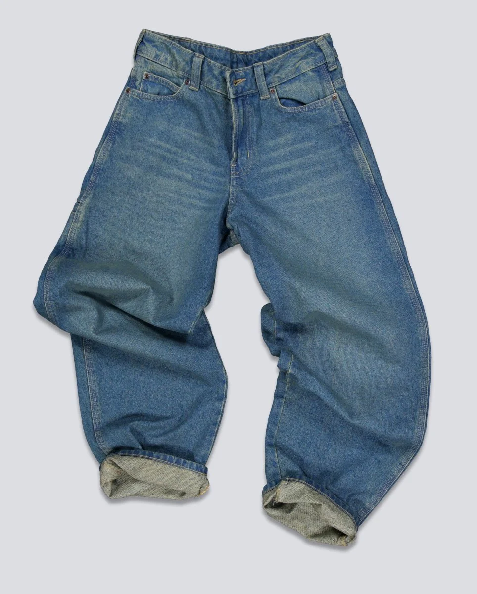 Pantalón Vaquero Dickies 957 Loose Tapered Work Jeans Azul Mujer - Image 2