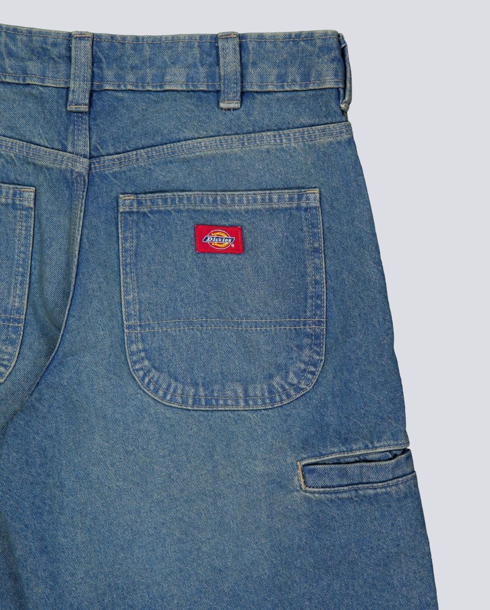 Pantalón Vaquero Dickies 957 Loose Tapered Work Jeans Azul Mujer - Image 4