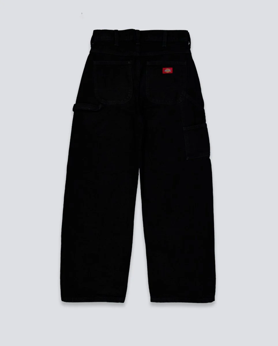 Pantalón Vaquero Dickies 998 Baggy Barrel Carpenter Jeans Negro Hombre - Image 6