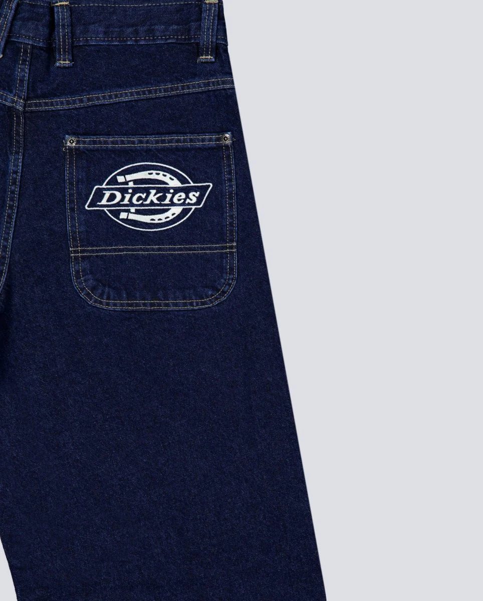 Pantalón Vaquero Dickies Hilham Denim Dark Indigo Hombre - Image 4