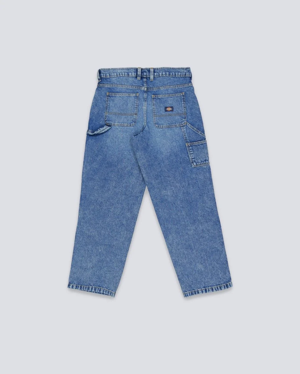 Pantalón Vaquero Dickies Stevensville Carpenter Azul Mujer - Image 3