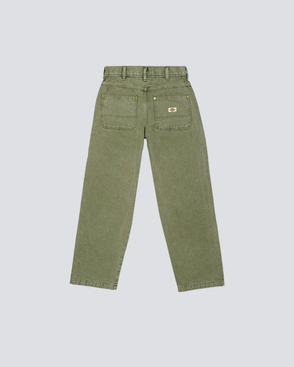 Pantalón Vaquero Dickies Trucker Double Knee Verde Hombre - Image 3
