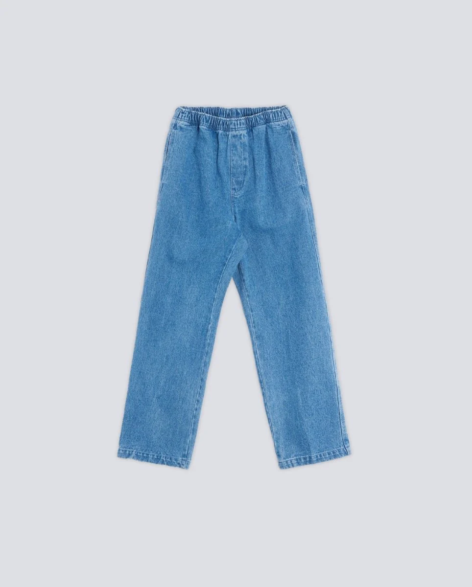 Pantalón Vaquero Obey Easy Denim Azul Claro Hombre