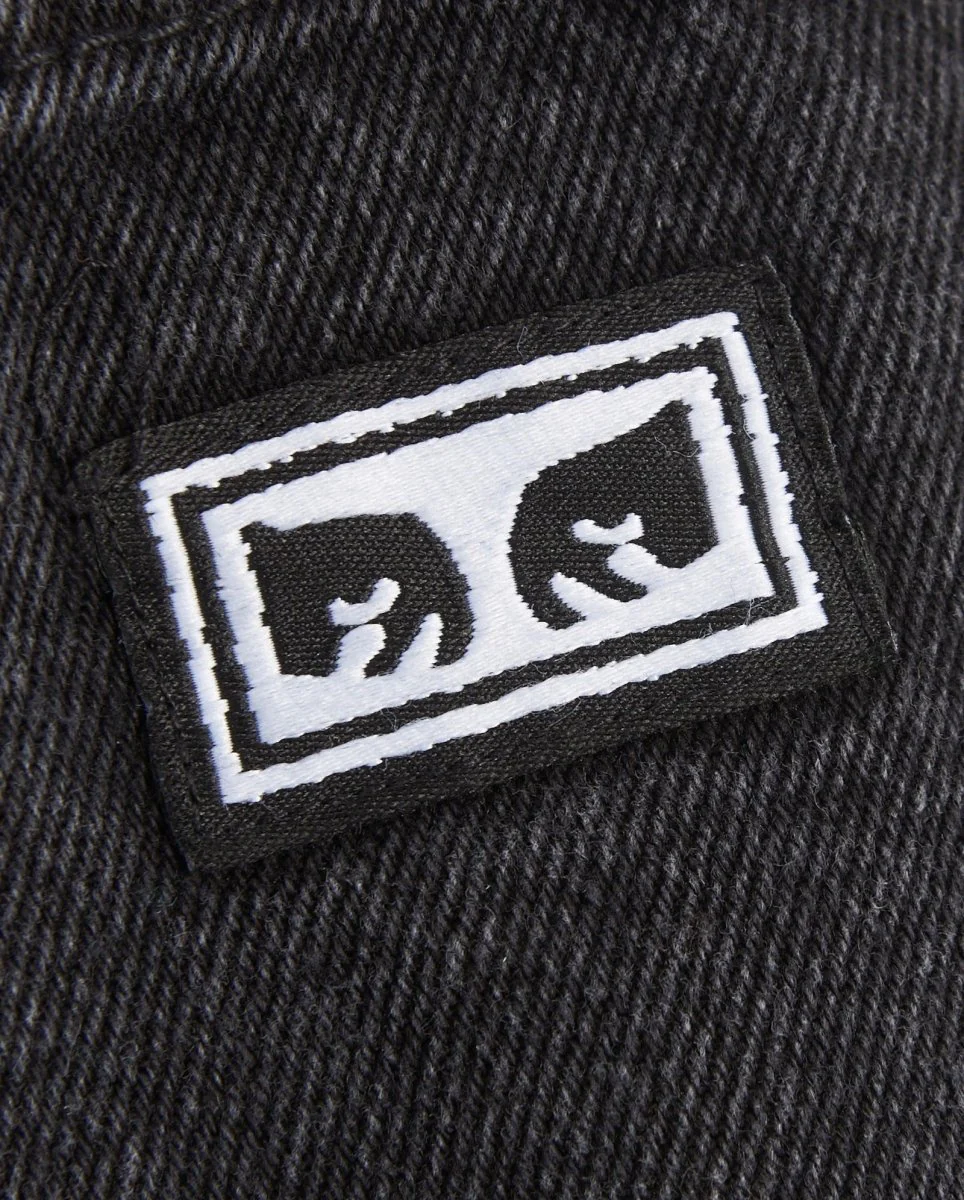 Pantalón Vaquero Obey Easy Denim Negro Hombre - Image 2