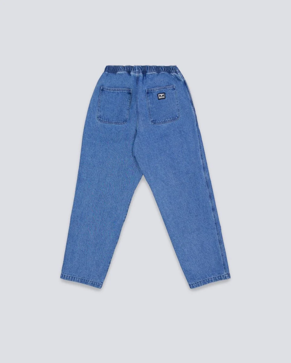 Pantalón Vaquero Obey Easy Denim Pant Azul Indigo Hombre - Image 3