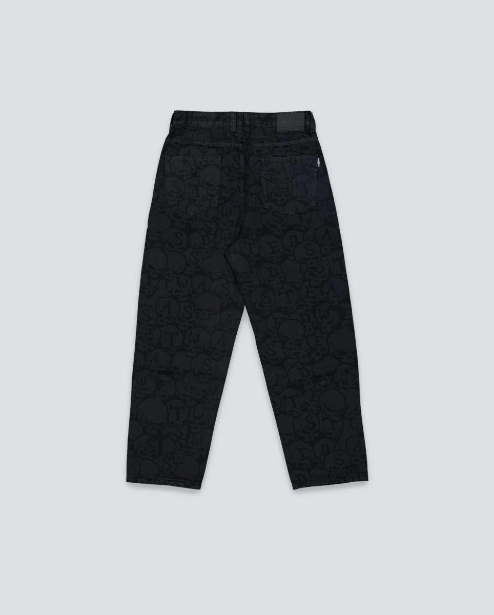 Pantalón Vaquero Wasted Paris Bury Casper Negro Unisex - Image 3