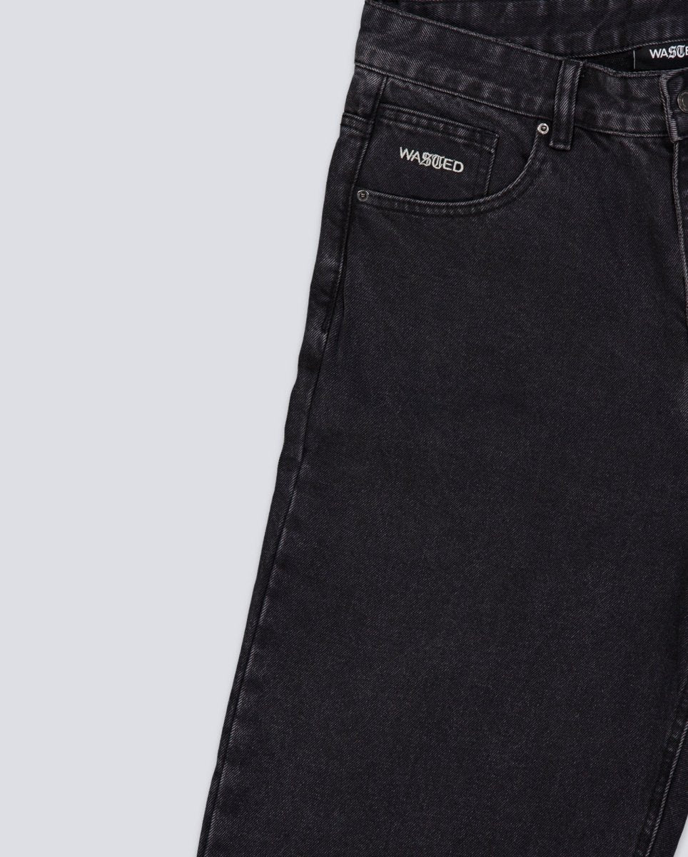 Pantalón Wasted Paris Kingdom Curve Negro Hombre - Image 2