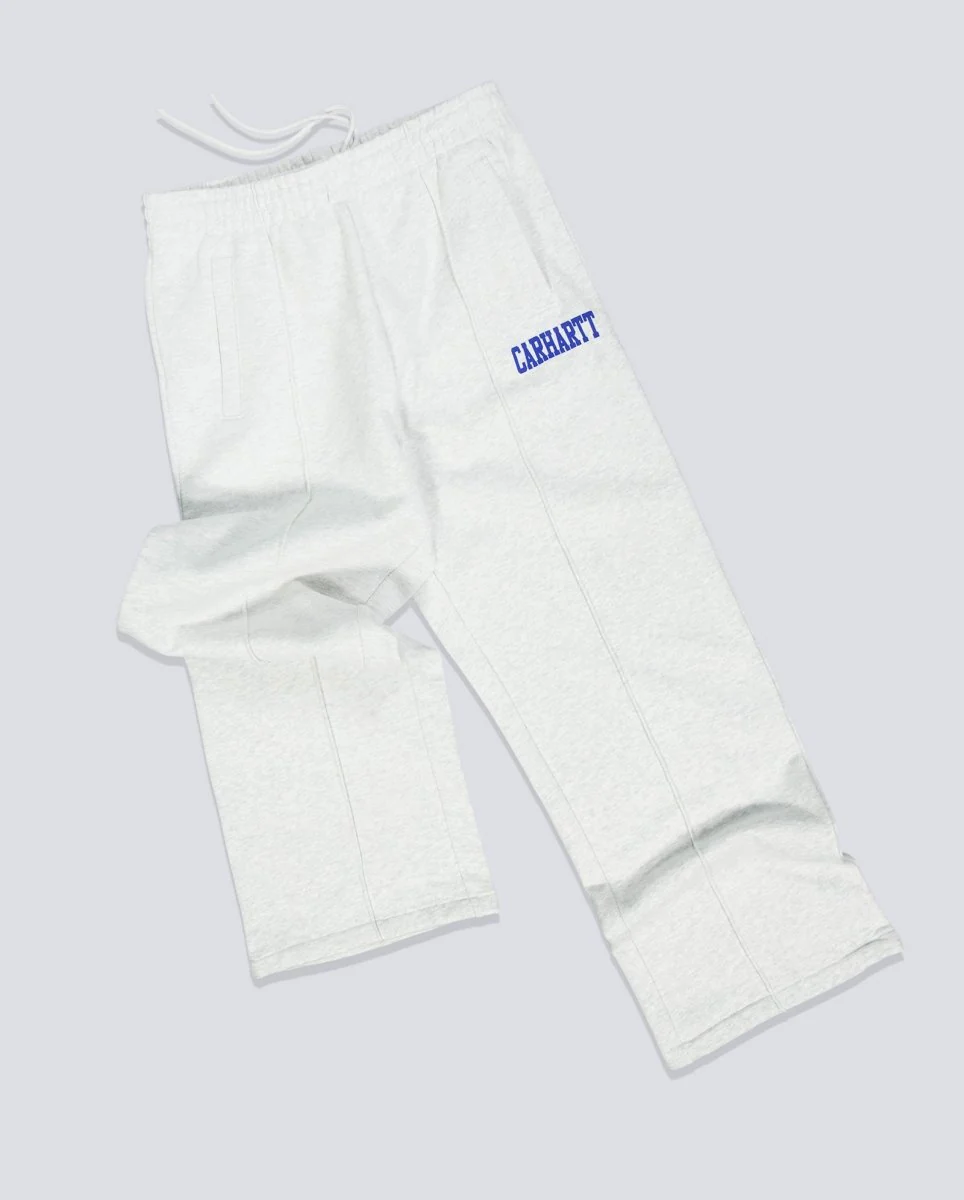 Pantalón Carhartt WIP Pond Corps Sweat Pant Gris Hombre - Image 2