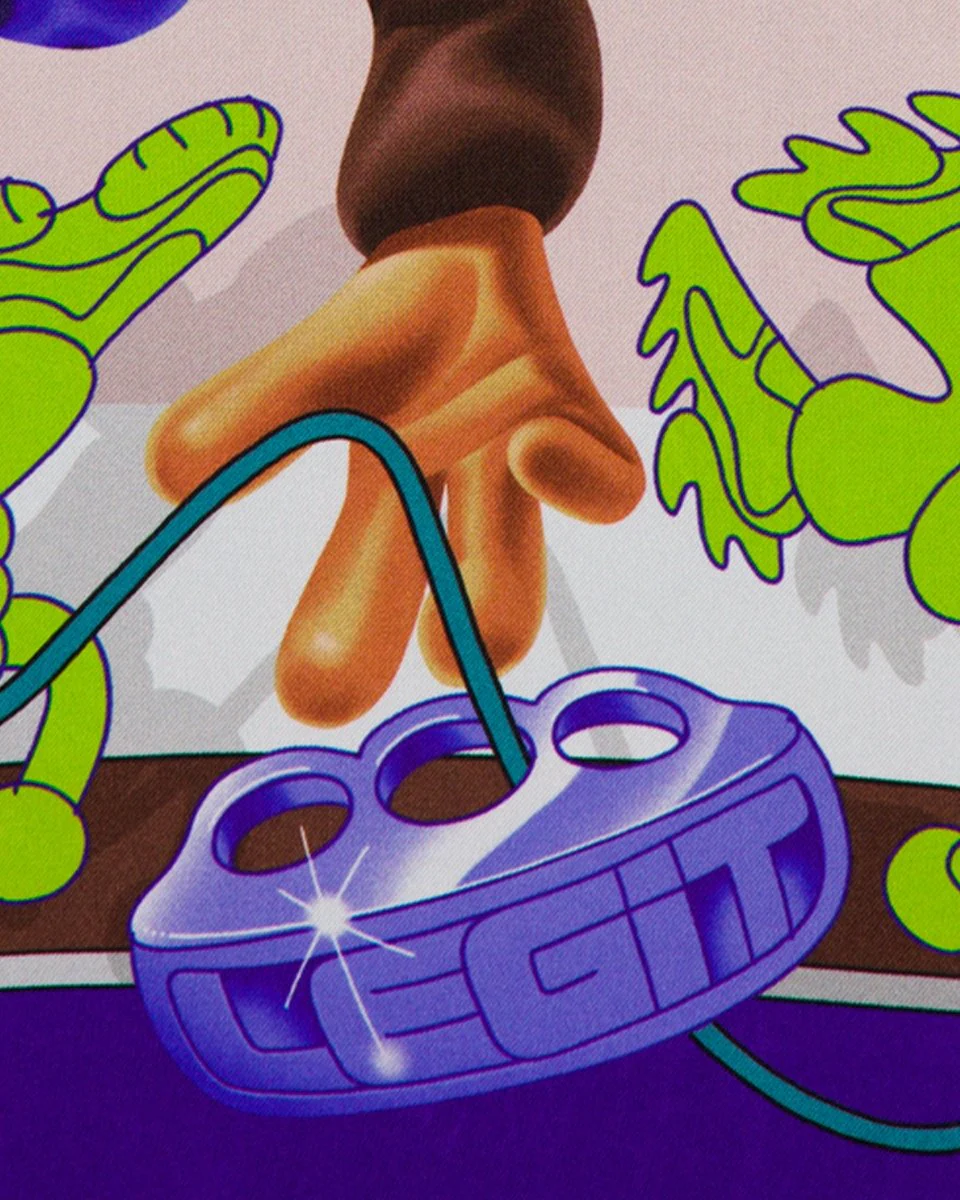Pañuelo de Seda Legit x Sawe 70x70 - Image 4