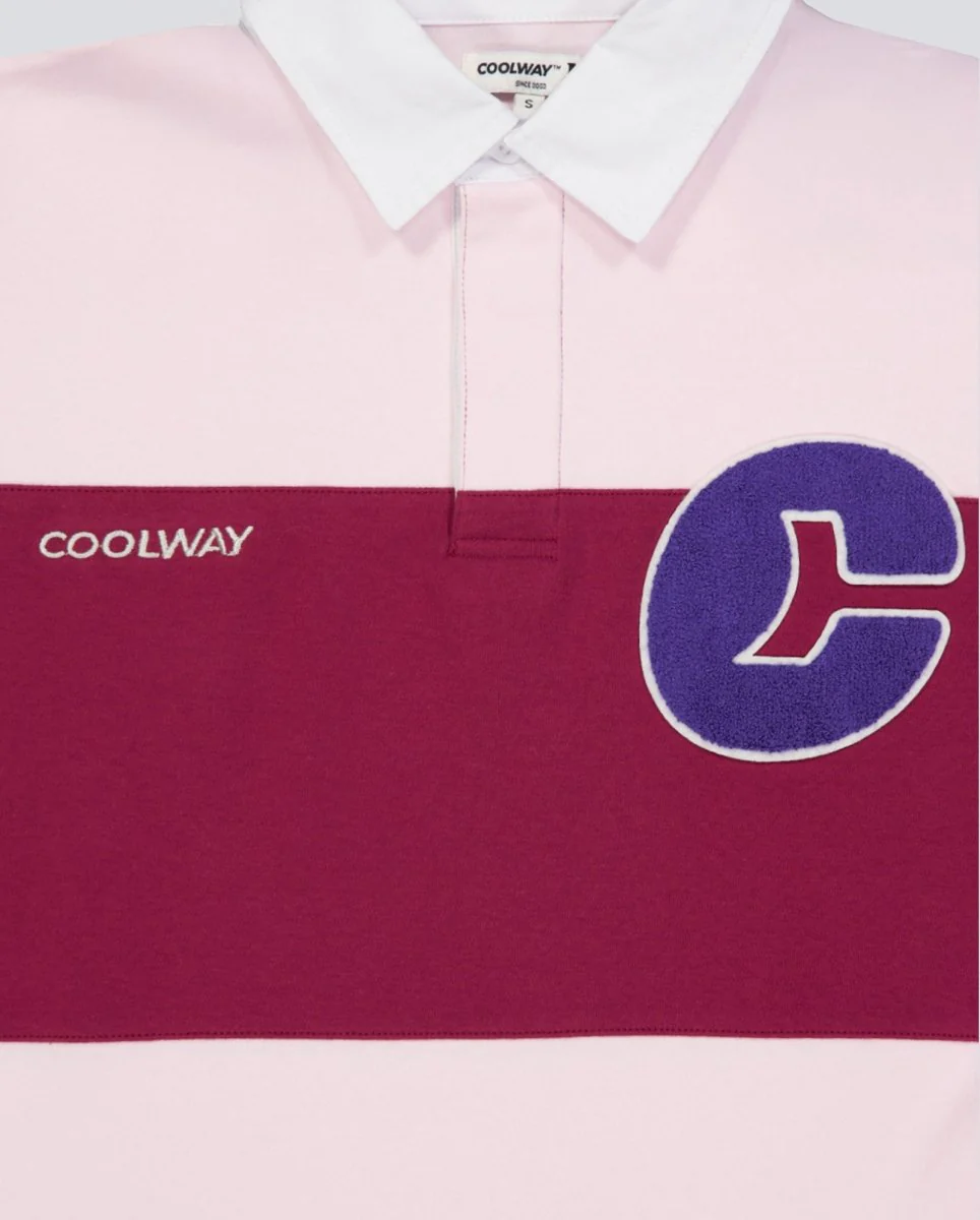 Polo Coolway Field Strawberry Rosa Unisex - Image 2