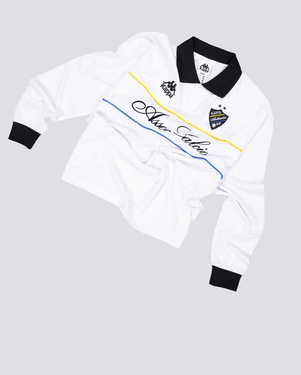 Polo Kappa Olafure Blanca Unisex - Image 2