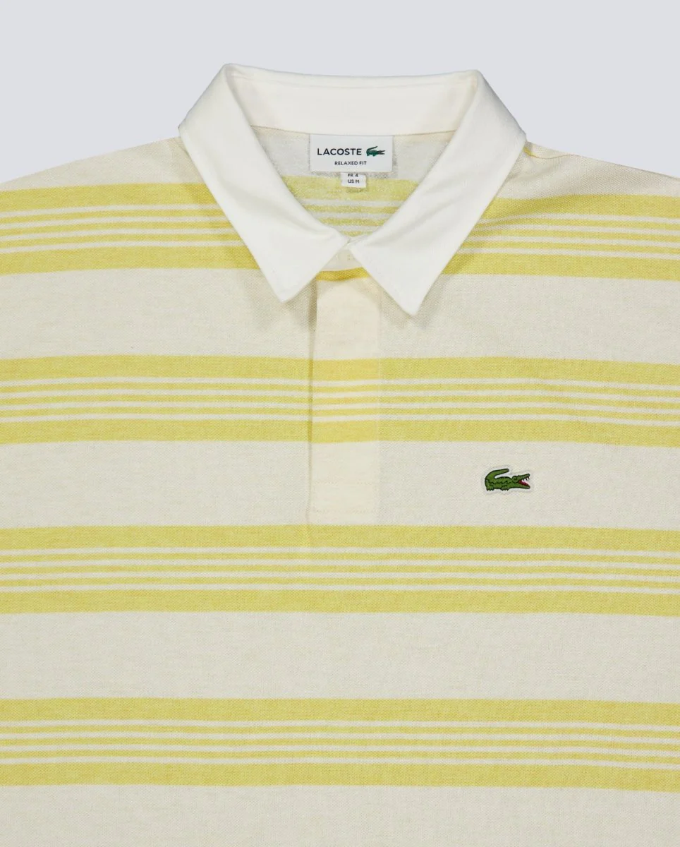 Polo Lacoste Chemise Rugby Amarillo Unisex - Image 2