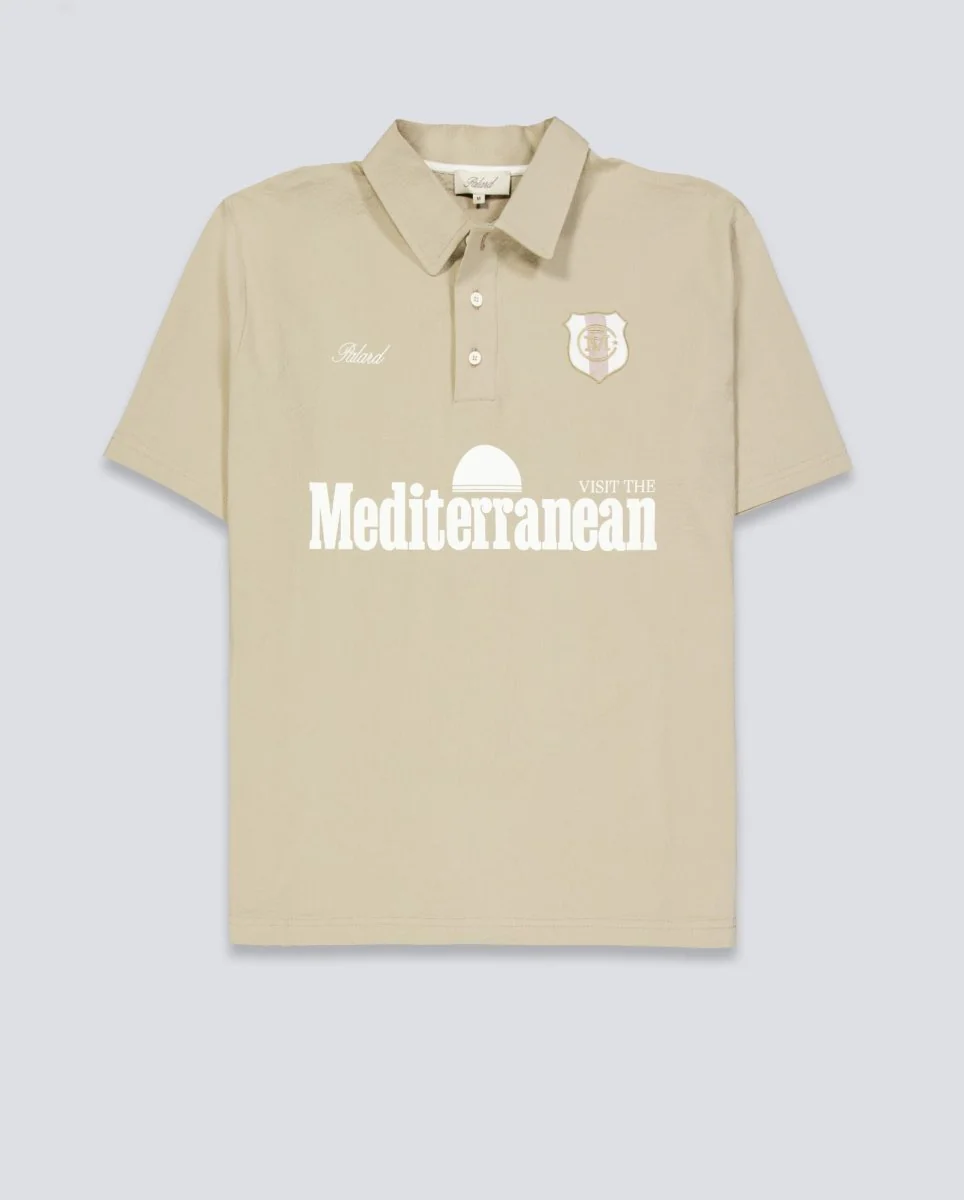 Polo Palard Mediterranean FC Beige Hombre