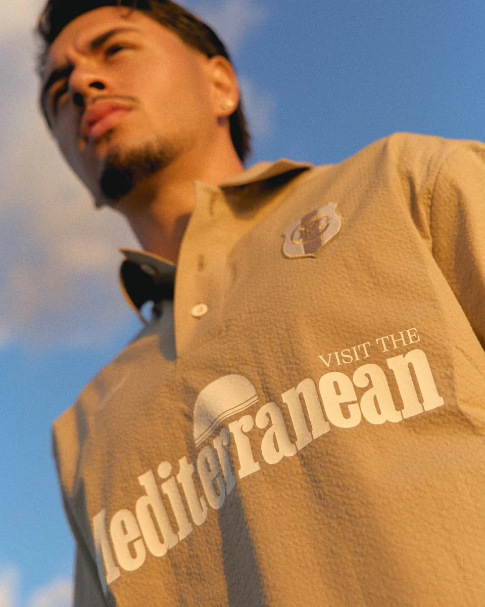 Polo Palard Mediterranean FC Beige Hombre - Image 2