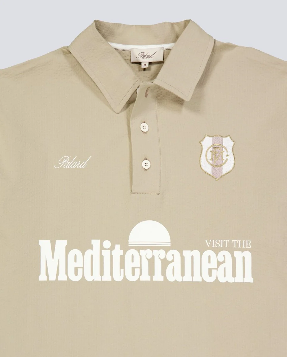 Polo Palard Mediterranean FC Beige Hombre - Image 5