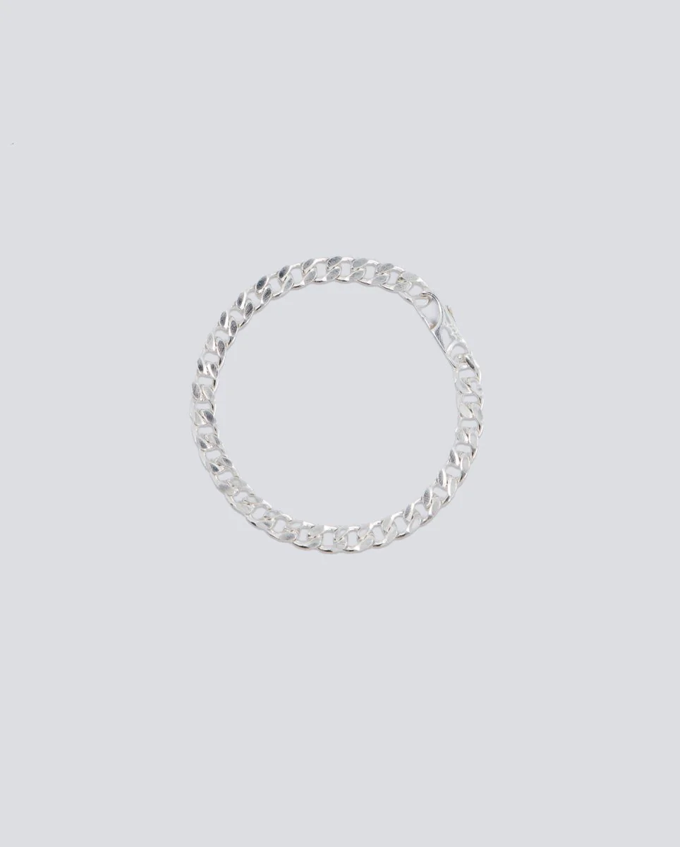 Pulsera Twojeys Unstoned Cuban Bracelet Plateado Unisex