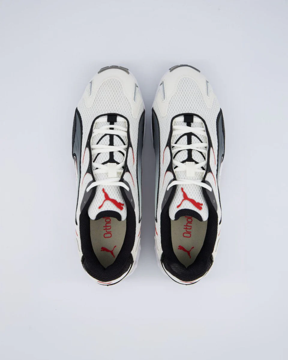 Puma Inhale Blanco y Rojo Hombre - Image 4