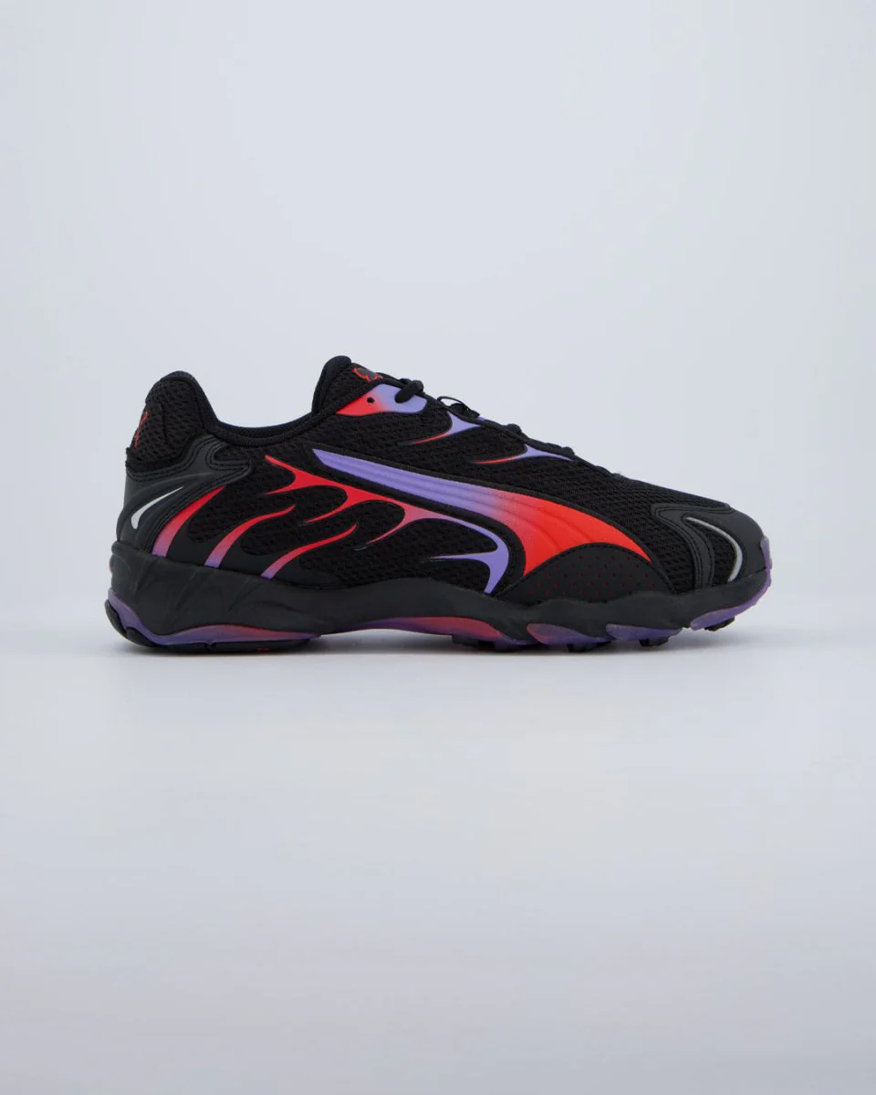 Puma Inhale Negro y Rojo Hombre