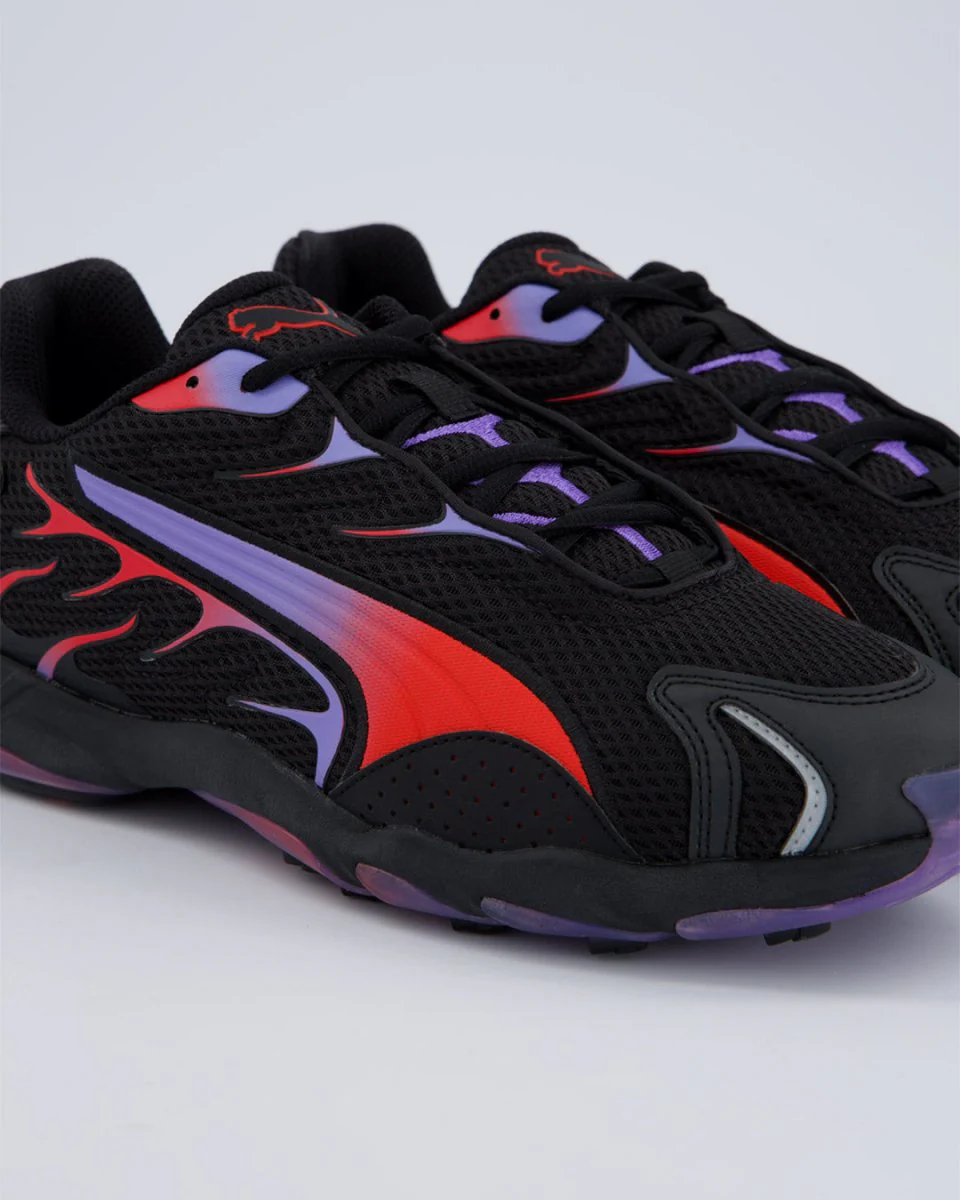 Puma Inhale Negro y Rojo Hombre - Image 2