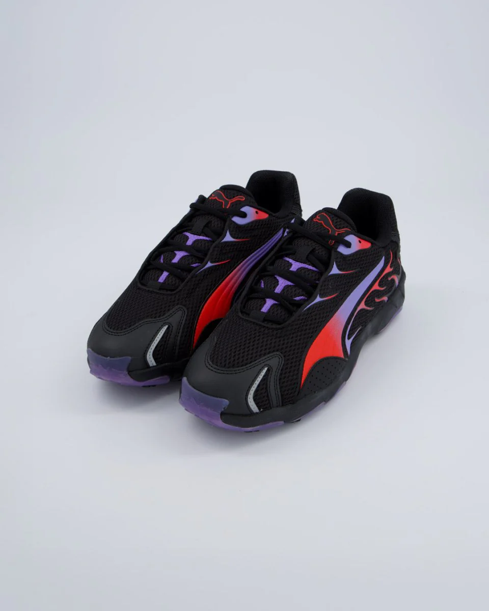 Puma Inhale Negro y Rojo Hombre - Image 6