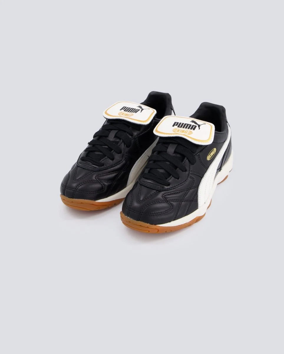 Puma King Indoor Negro Y Blanco Mujer - Image 5