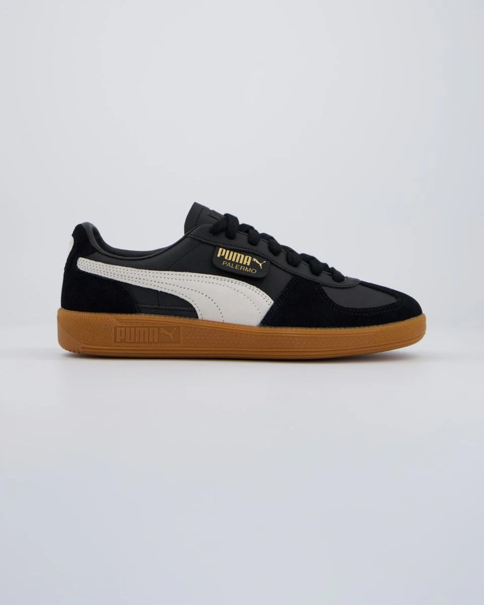 Puma Palermo Negro Y Blanco Hombre